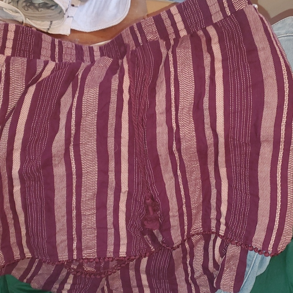 Lane bryant  size 14/16 Purple Short jumpsuit